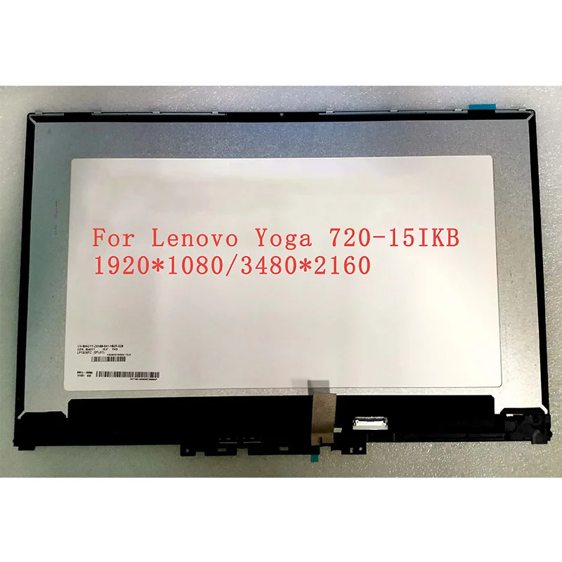 

LP156WFC-SPK1 For Lenovo Yoga 720-15IKB 15.6"FHD LCD touch Screen Digitizer Assembly With Frame