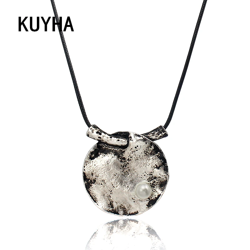 

Jewelry Statement Necklaces & Pendants Long Rope Wooden Multicolor Vintage Choker for Christmas Gifts Collar