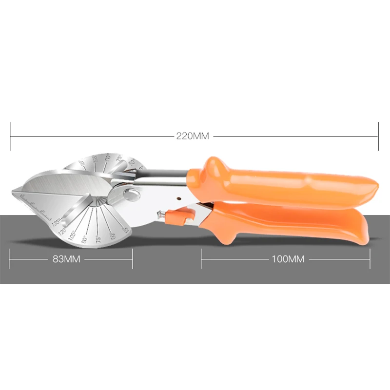 AIRAJ многофункциональные Торцовочные ножницы 45-135 ° многоугольная резка ПВХ PPR деревянные полосы и материалы ручные ножницы инструменты