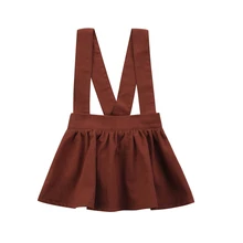 Fashion Kids Skirt For Girls Newborn Baby Girls Brace Skirts Party Tutu Overalls Kids Sleeveless Skirt Baby Girl Clothing 6M-3Y