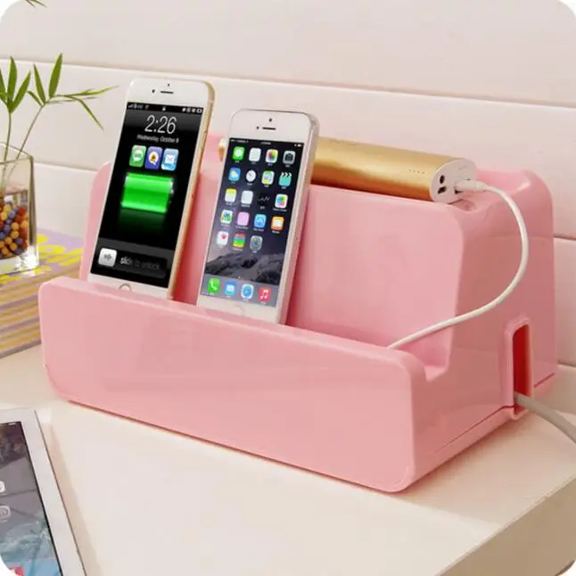 Multifunctional Socket Electrical Wire Storage Box Strip