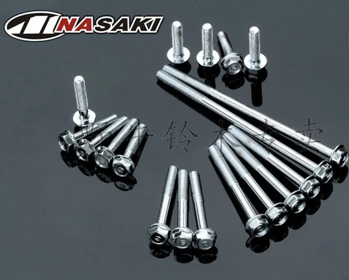 

Free shipping high-quality high-intensity group GN250 FOR Suzuki 250cc engine cylinder head screw kit