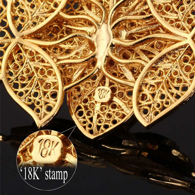 Женский ювелирный комплект из браслета и кольца с цветами|fashion jewelry set|jewelry setsjewelry