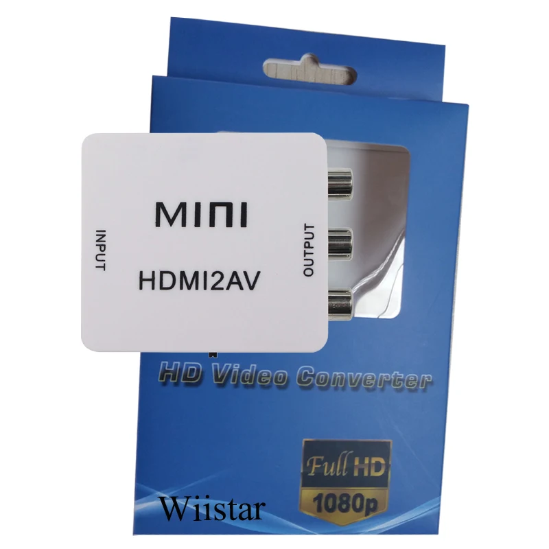 ߰ſ Ǹ HDMI To RCA AV/CVBS  HD 1080P ̴ HDMI2AV   ڽ PS3 VCR DVD PALMTSC PC