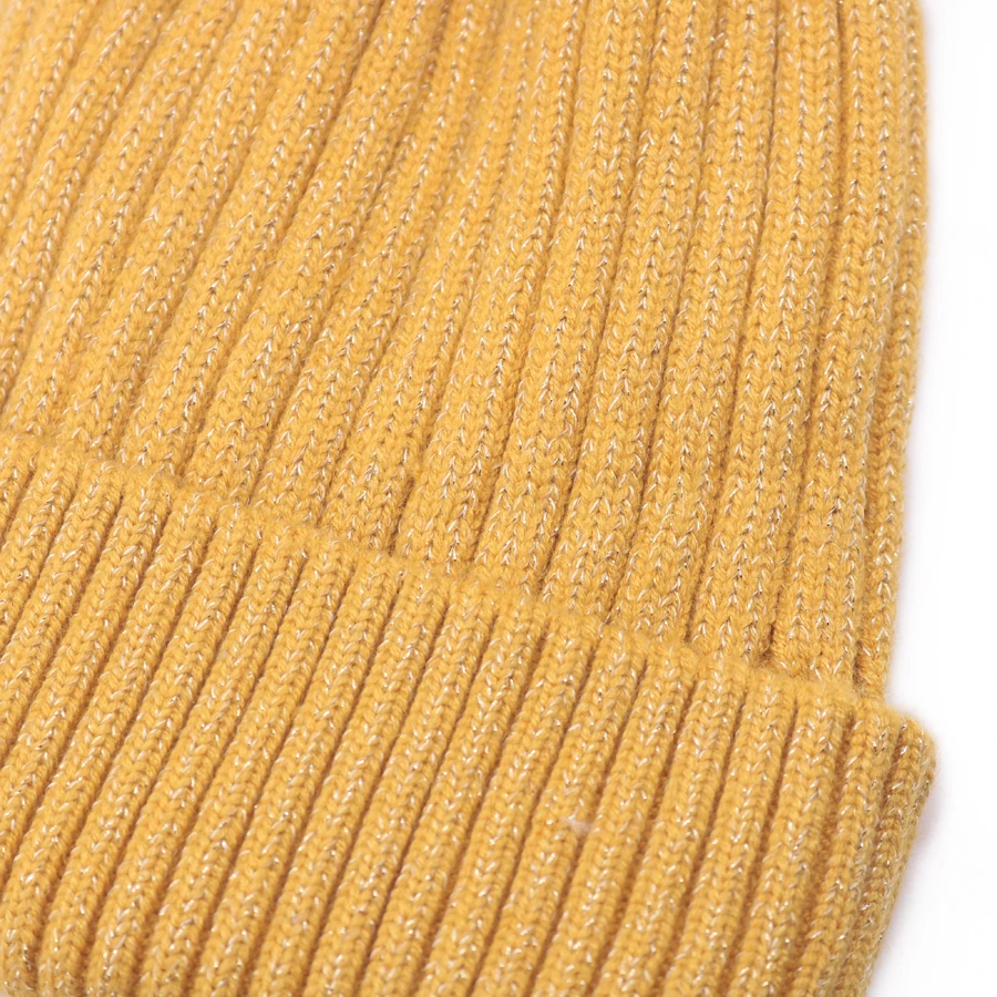 Зимняя женская вязаная шапка Skullies Женская бини шапки с помпон из меха енота Толстая теплая подкладка Gorro Лыжные шапки для девочек Новинка