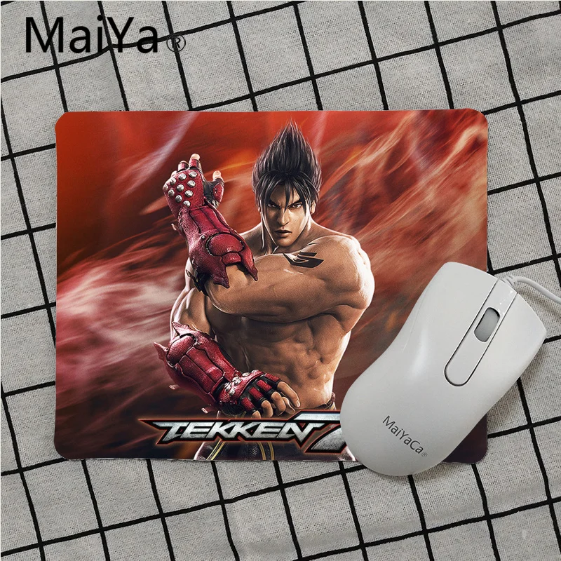 Maiya высокое качество игры Tekken индивидуальные ноутбук игровой коврик для мыши Лидер продаж подставка под руку мышь - Цвет: No Lock Edge25x29cm