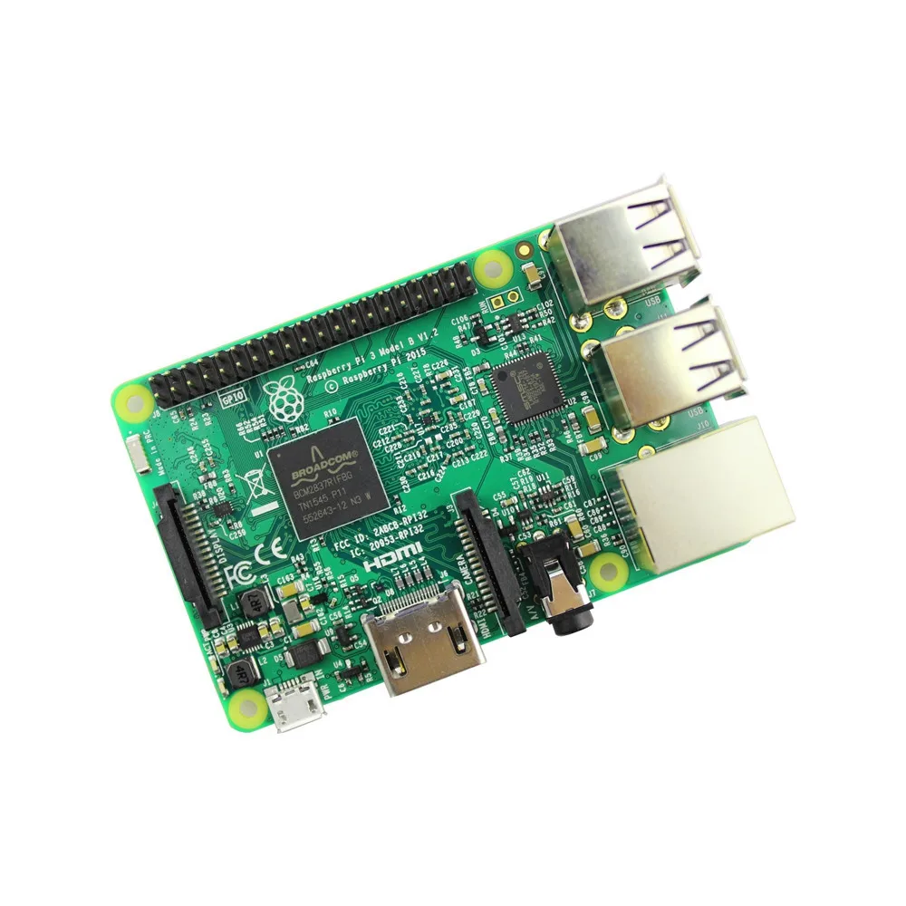 Raspberry Pi 3 Model B плата с 3,5 дюймовым TFT ЖК-дисплеем с сенсорным экраном+ акриловый чехол+ радиаторы