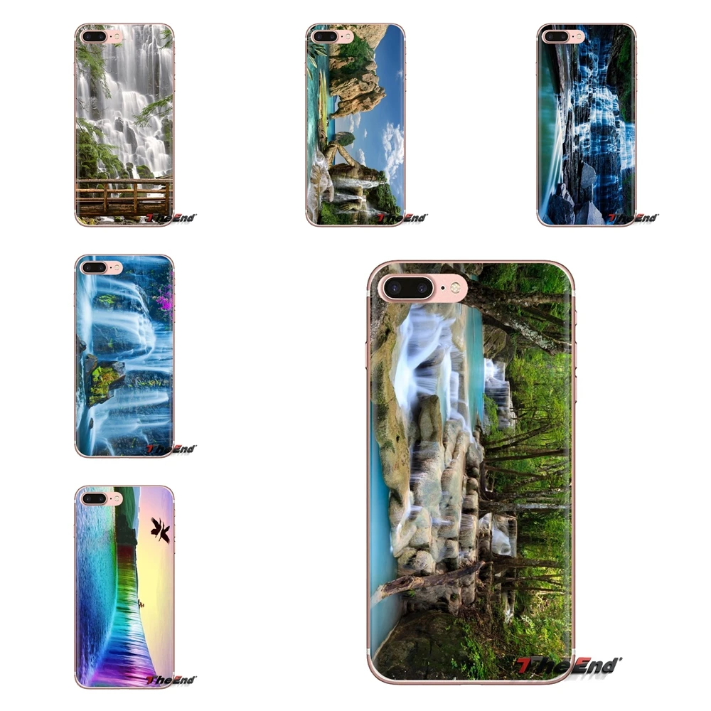 Soft Transparent Shell Covers Waterfall Backgrounds For Oneplus 3T 5T 6T Nokia 2 3 5 6 8 9 230 3310 2.1 3.1 5.1 7 Plus 2017 2018 |
