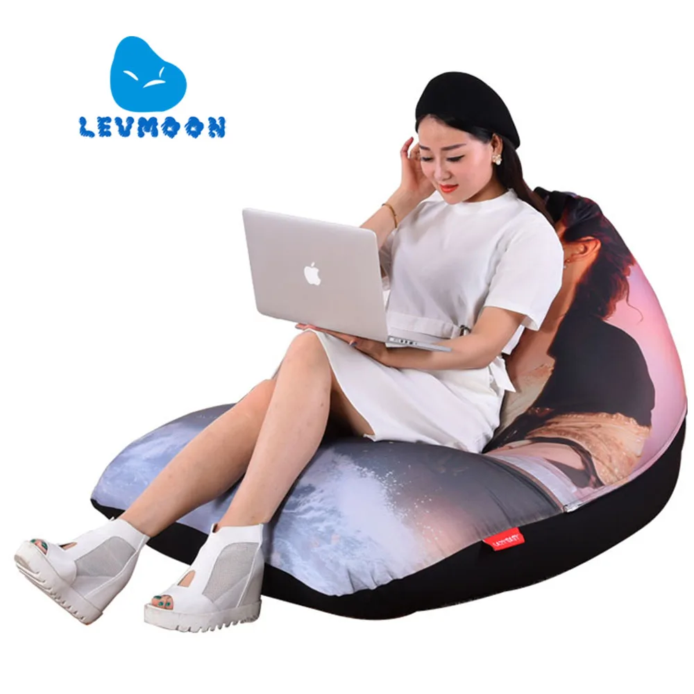 LEVMOON Beanbag Sofa Chair Titanic Seat Zac Comfort Bean
