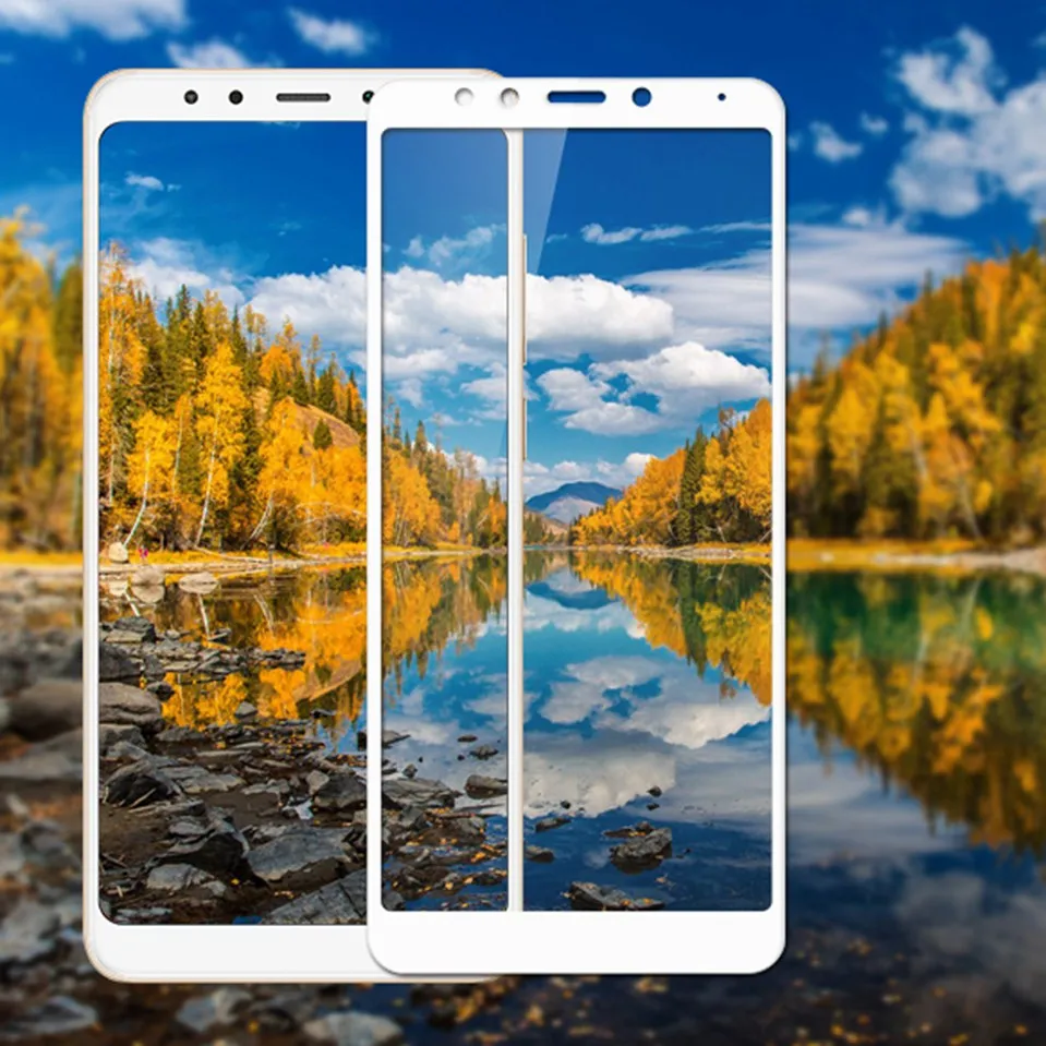 5D Tempered Glass For Xiaomi Mi 8 9H Screen Protector For Xiomi Mi8 A1 6X Redmi Note 5 Pro 6 Redmi 5 Plus 6 4X 6 Pro Curved Edge (6)