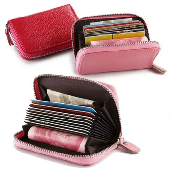 

eTya Patent Leather Zipper Cute Wallet Women Men Small Credit card holder Purse Ladies high quality Fashion mini card holder bag