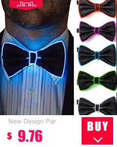 Потрясающий EL Wire галстук мигающий Косплей светодиодный галстук костюм аноним галстук светящийся DJ Бар танец маски для карнавала вечеринки крутой реквизит
