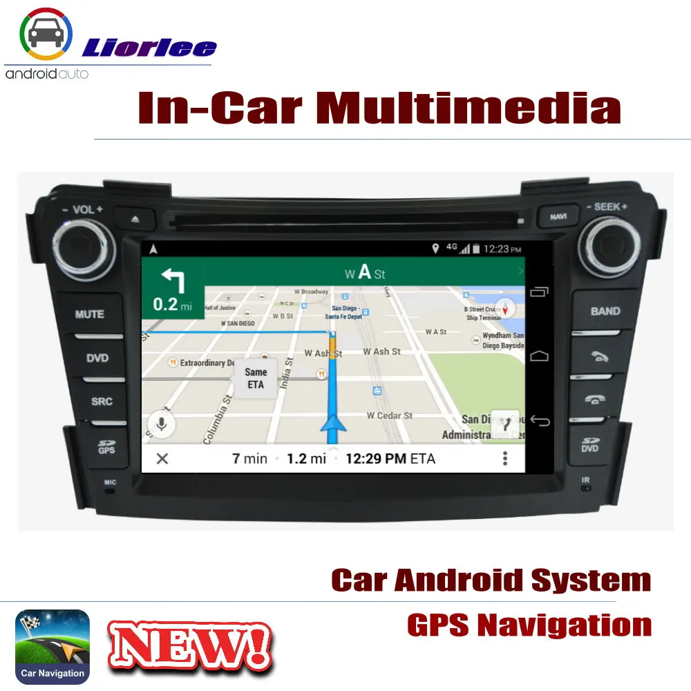Clearance Car DVD Player For Hyundai i40 2011~2019 IPS LCD Screen GPS Navigation Android System Radio Audio Video Stereo 2