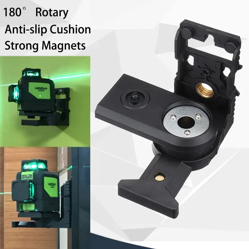 Лазерный нивелир 1,2 м алюминиевый штатив/основание/кронштейн/приемник/Настенная рама 360 3D зеленая линия роторный лазерный измерительный инструмент