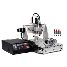 800W water cooling spindle MACH3 CNC woodworking machinery 3040 Ball screw cnc 4030 router
