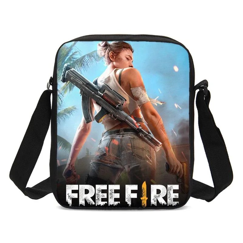 

Crossbody Bags For Kids Boys Girls Fashion Cool Free Fire Games 3D Printing Messenger Bags Casual Handbags Sling Bags Sac A Main
