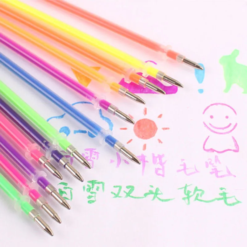 12-24-36-48-Colors-Gel-Pen-Refill-DIY-Fluorescent-watercolor-Drawing-Highlighter-Refill-Painting-lapices (4)