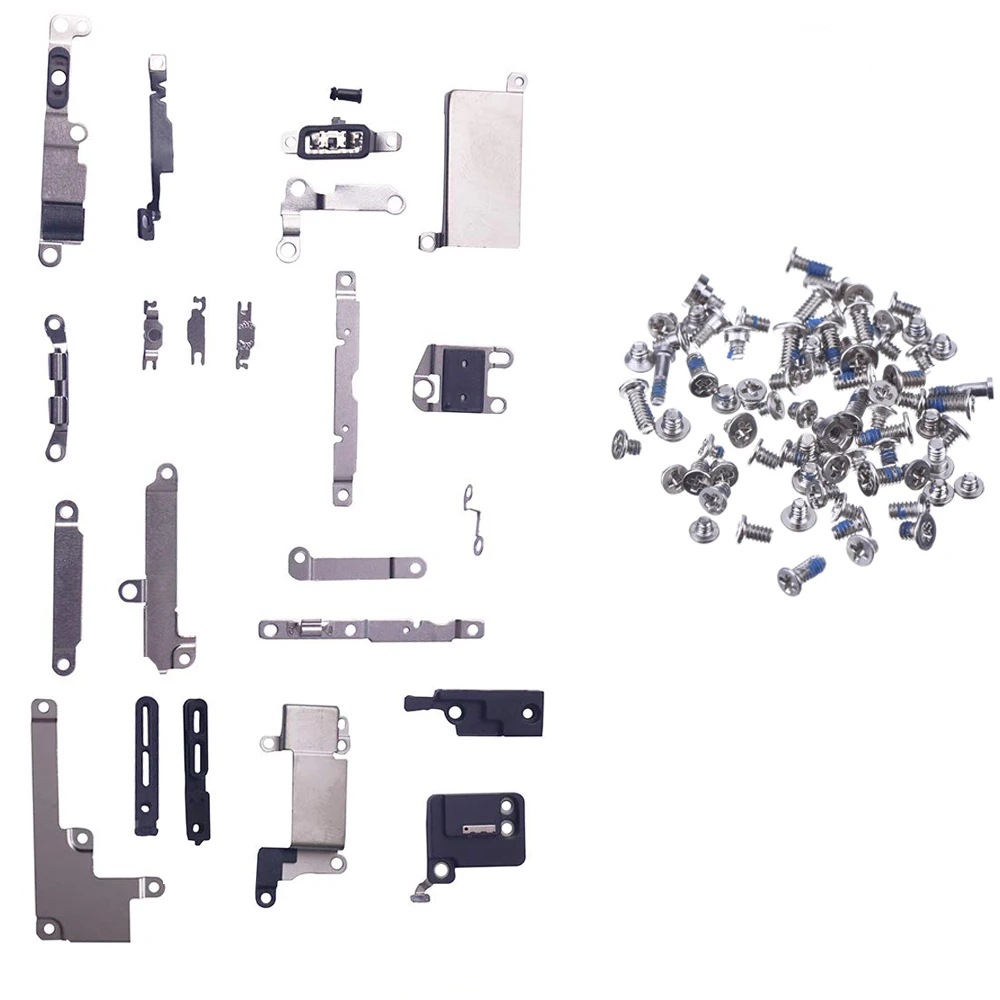 

for iPhone 8 8 Plus Replacement Full Set Small Metal Internal Bracket Kits + full set screws with bottom screws