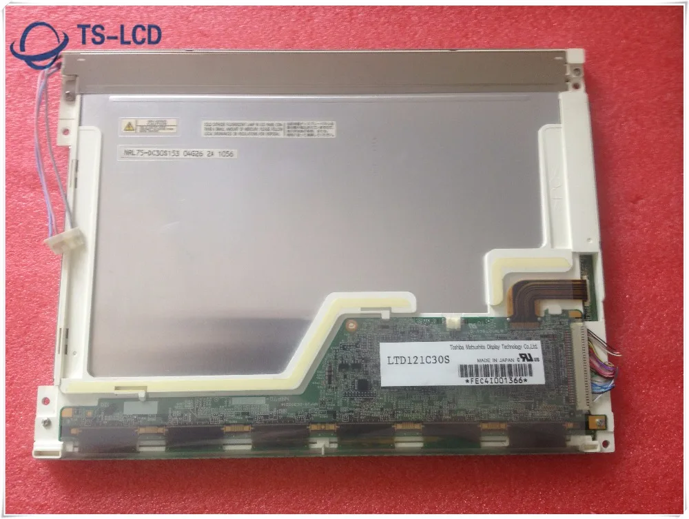 

100% testing LTD121C30S original grade A+ 12.1" INCH TFT LCD Panel one year warranty