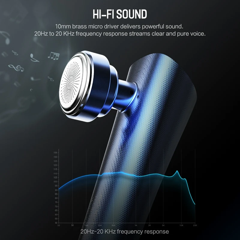 ROCK Bluetooth 4 2 беспроводные наушники серия Torch In Ear с микрофоном HiFi наушники|wireless