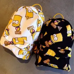 

Preppy Style Backpacks Hot Movie The Simpsons Backpack Girls  School Shoulders Package Lovely Shoulder Bag Schoolbag