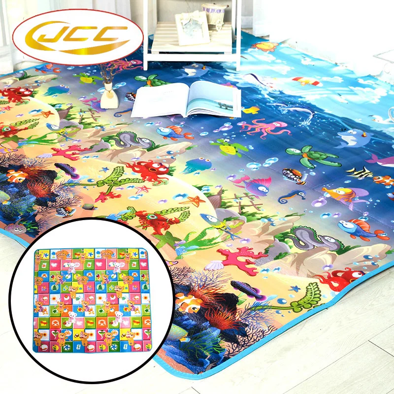

JCC Baby Play Mat kid Toys Rugs for Children Foam Educational Developing Whole Carpet for Crawling 200cmX180cm Thick 0.5cm