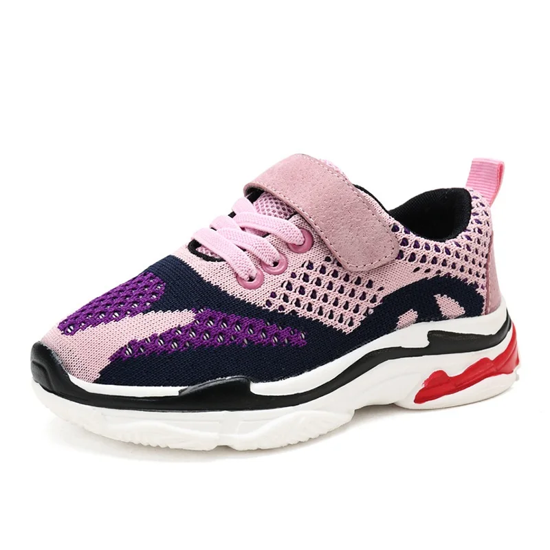 

Summer Girls Casual Shoes Children Fashion Light Breathable Boys Shoes Kids Anti-Slippery Rubber Bottom Sneaker AA51155