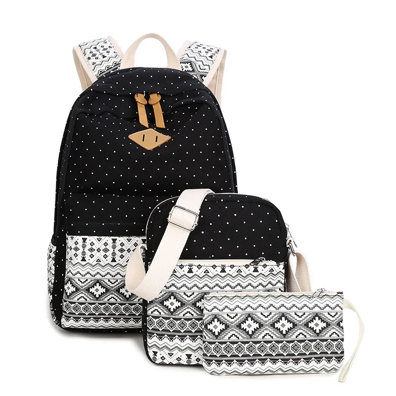 

School Bag Mother School Fashion Package Casual Backpack Large Capacity Functional