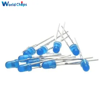 

100Pcs LED 3MM BLUE COLOR BLUE LIGHT Super Bright