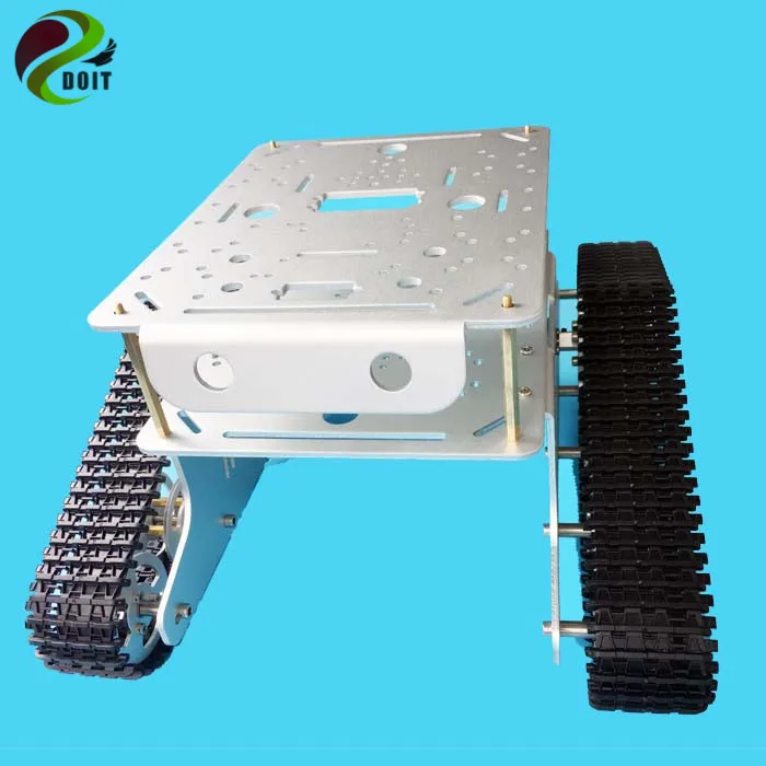 Двойная гусеничная модель танка TD300 Модель шасси автомобиля для робота Arduino