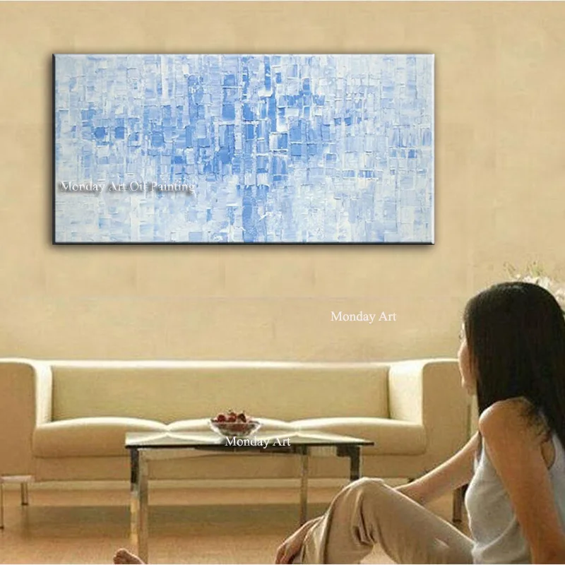 Hand-painted-oil-painting-Home-decoration-high-quality-canvas-Abstract-knife-painting-pictures-NO-Framework (3)