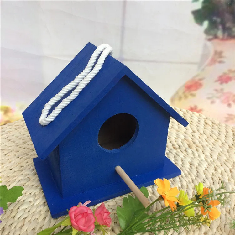 1-Birds коробка для разведения деревянная декоративная Ласточка воробей птица дом деревянный для активного отдыха жемчуг Птичье гнездо специальный чехол
