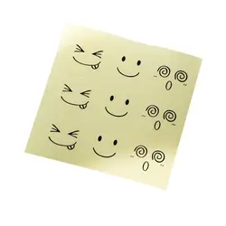 10 упак./лот DIY наклейки для упаковки подарков Smiley прозрачные самоклеящиеся для выпечки еды и подарков