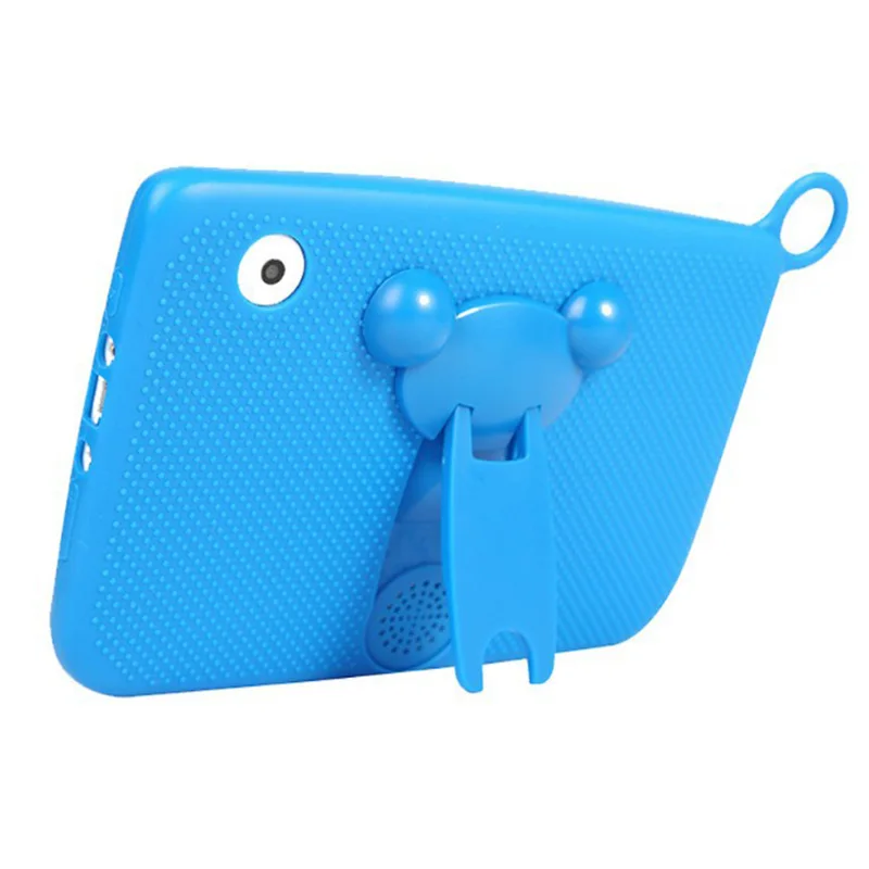 

2019 Hot 7Inch Kids Tablet PC Quad Core 1GB ARM 8GB ROM WiFi Android 4.4 HD Dual Camera With Silicone Case For DOY