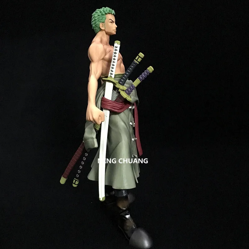 ONE-PIECE-Roronoa-Zoro-Monkey-D-Luffy-The-straw-hat-Pirates-Swordman-Eiichiro-Oda-PVC-Action (4)