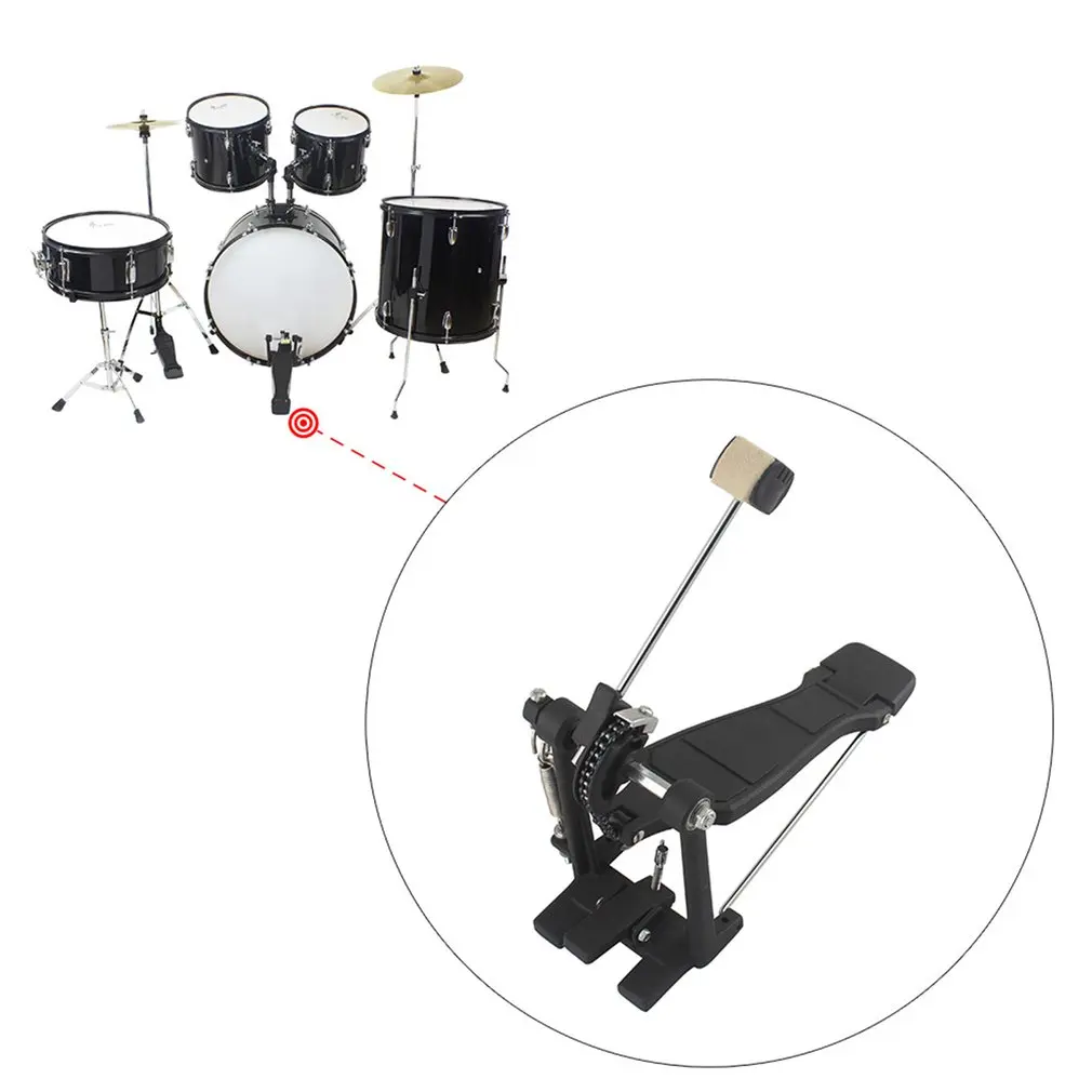 1PC Drum Beater Pedal Bass Kick Hammer Felt Percussion Beats Head