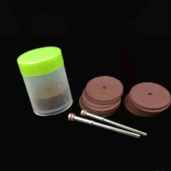 

36pcs dental lab porcelain ceramic polishing cutting disc with mandrel