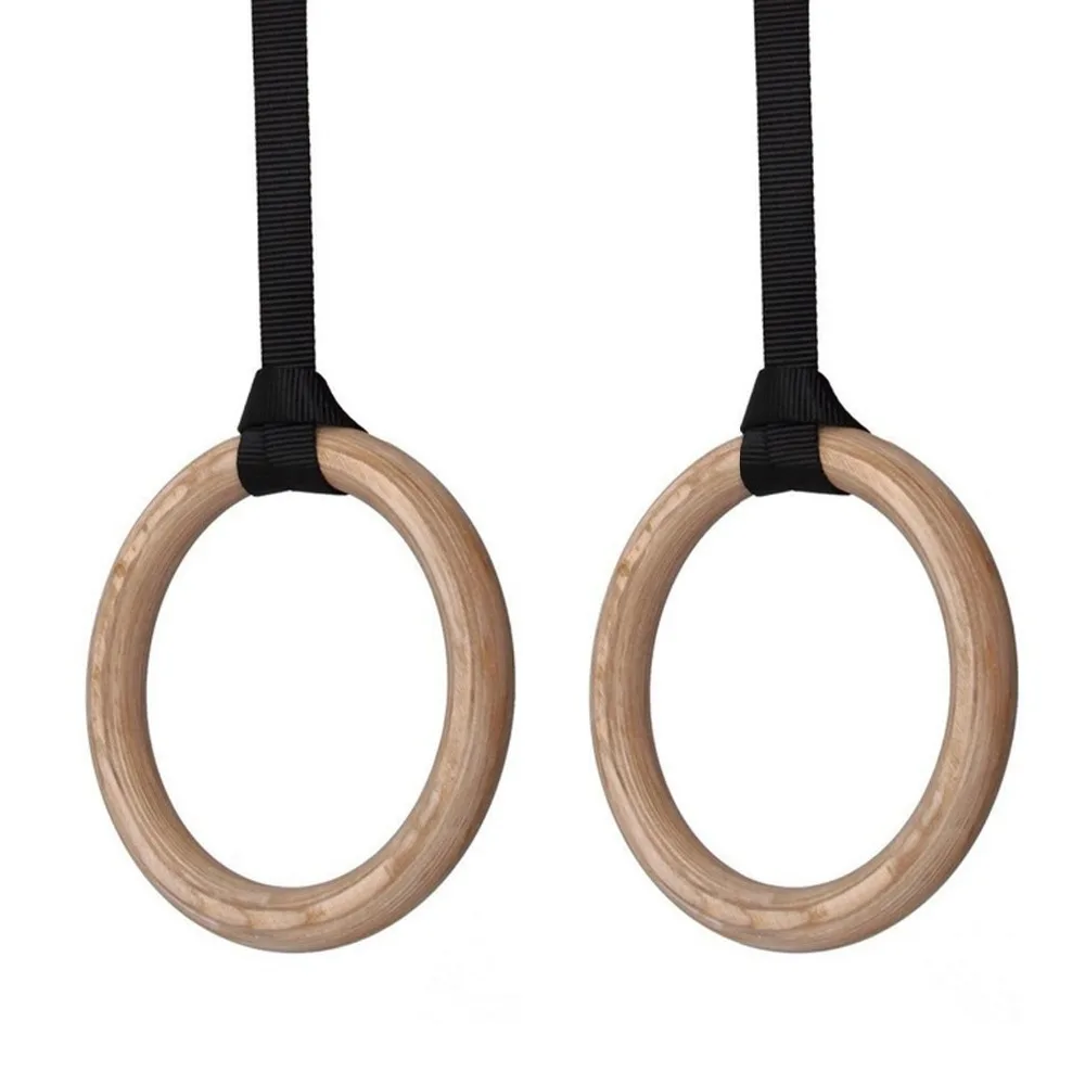 Koop Houten gymnastiek fitness ringen schouder kracht