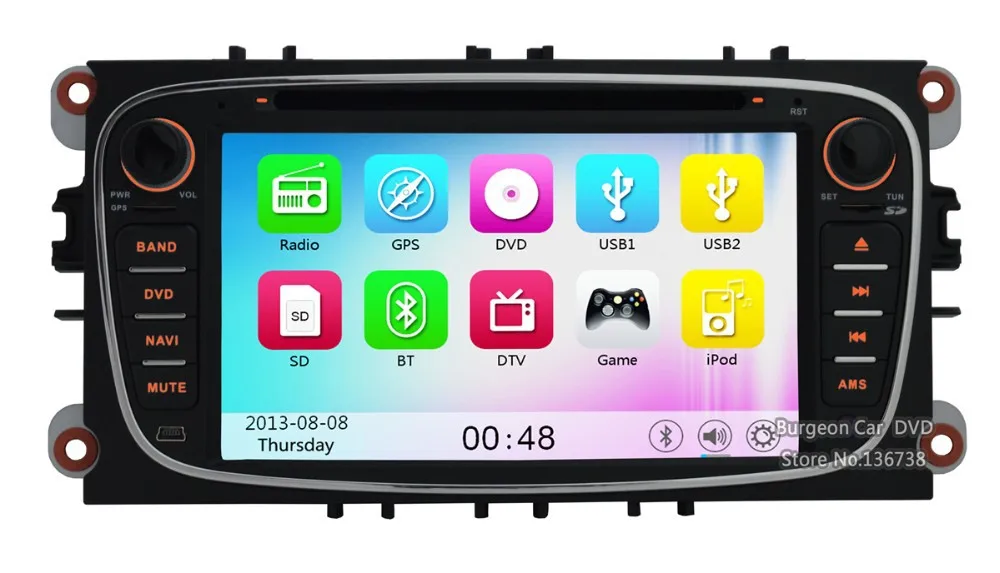 Discount Car DVD Player GPS Navigation System SAT NAV WiFi 3G FOR FORD FOCUS C S MAX S-Max C-Max MONDEO GALAXY USB Radio Bluetooth 23 Discount Car DVD Player GPS Navigation System SAT NAV WiFi 3G FOR FORD FOCUS C S MAX S-Max C-Max MONDEO GALAXY USB Radio Bluetooth 23