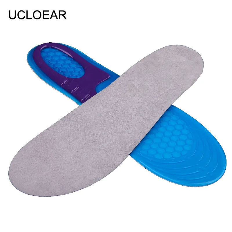 Unisex Free Size Insole Anti Slippery Silicone Insoles Pads Orthotic Arch Sport Shoe Foot Care
