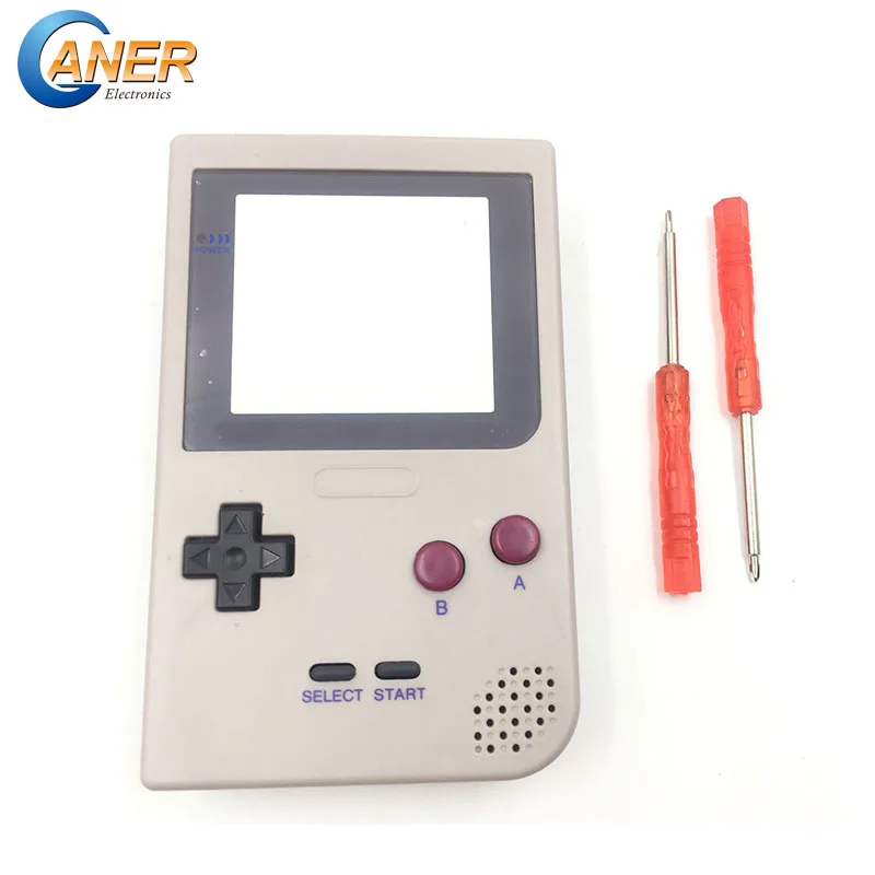 

Ganer For DMG-01 Limited Edition Grey Full Housing Shell Buttons Mod Repair for Nintend Game Boy for Pocket for GBP