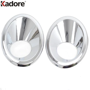

For RENAULT KOLEOS 2008 2009 2010 ABS Chrome Front Foglight Fog Light Cover Trim Car Protect Exterior Accessories