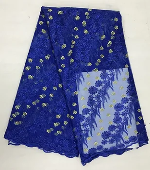 

Latest Nigerian Tulle Lace 2019 French Net Beaded Lace Fabric For Nigerian Wedding Embroidery African Lace Fabric JFMA311