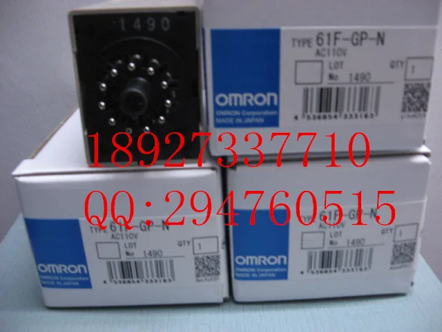 

[ZOB] Supply of new original omron Omron level switch 61F-GP-N AC110V
