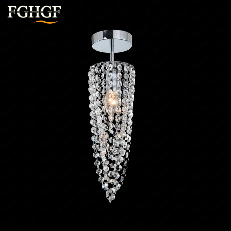 Small Crystal Chandeliers Aisle Hallway Mini Crystal Light Lamp for Ceiling Corridor Cristal Lustres Light Chandeliers Free Shipping (3)