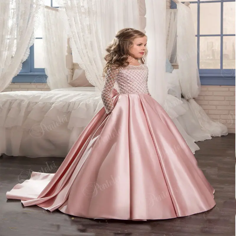 Satin long frocks Clearance