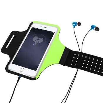 

Sports Workout Fitness Running Arm Bag Accessories Pouch Forearm Band Riding Wristband Pouch Bag for 6 inch Smartphone