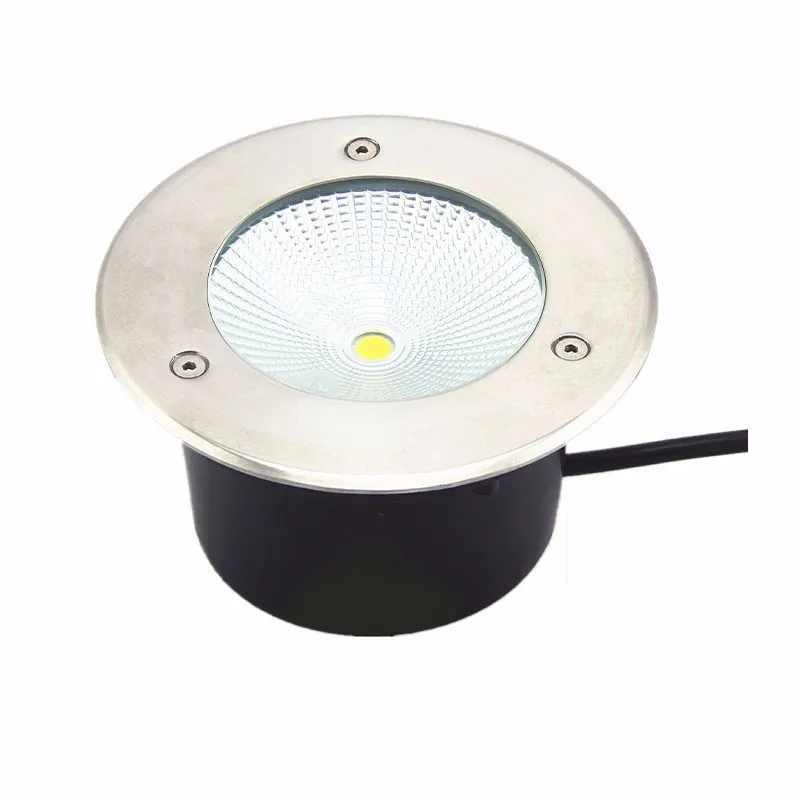 

12pcs/lot 12W COB LED Underground Light Spot Lamp IP67 Waterproof Lamp Outdoor Under Ground Garden Light AC85-265v Terraza