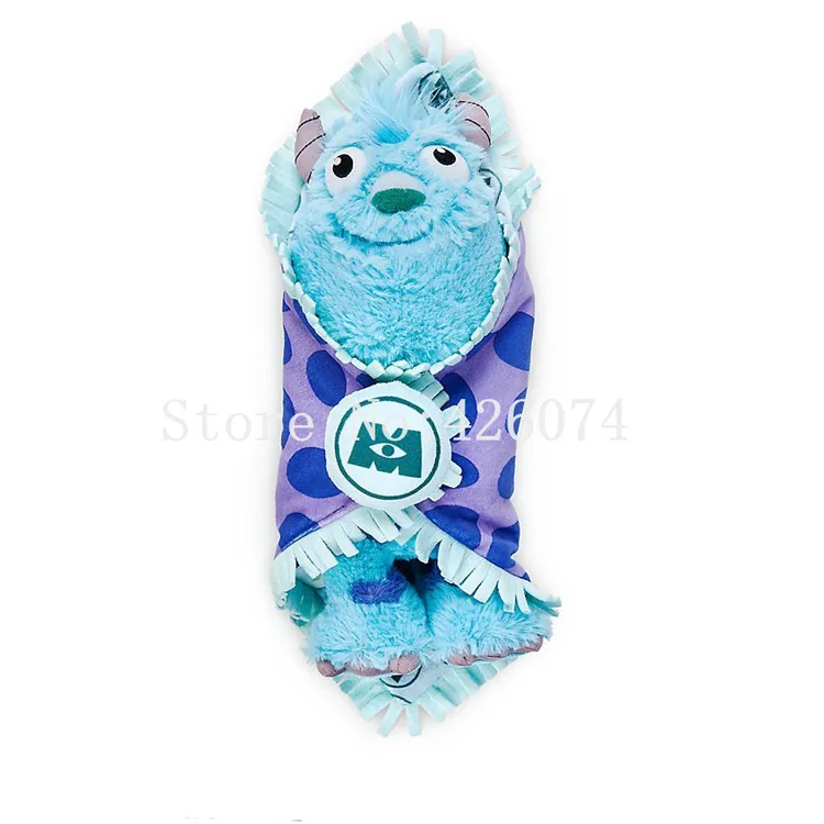 Новые монстры sulley младенцы в одеяло плюшевые 28 см детские мягкие животные игрушки для детей рождественские подарки