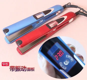 

Hair Curler 2 in 1 Straightning Professional Hair Straightener Hair Flat Iron Straightening Ceramic Tourmaline curling iron